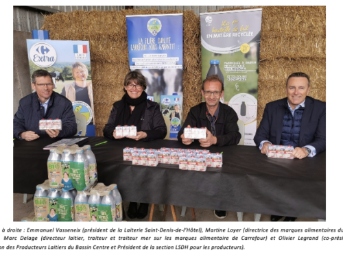 Carrefour in Francia presenta una nuova linea di qualità per la panna UHT